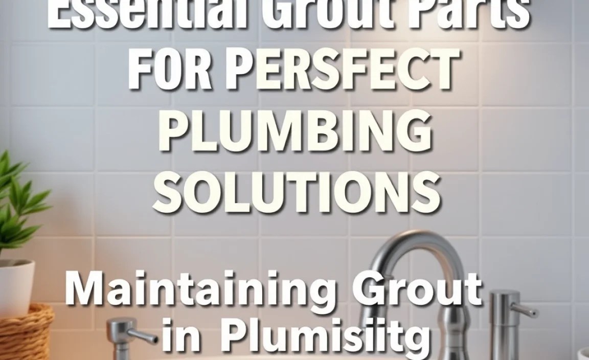 Maintaining Grout in Plumbing Systems