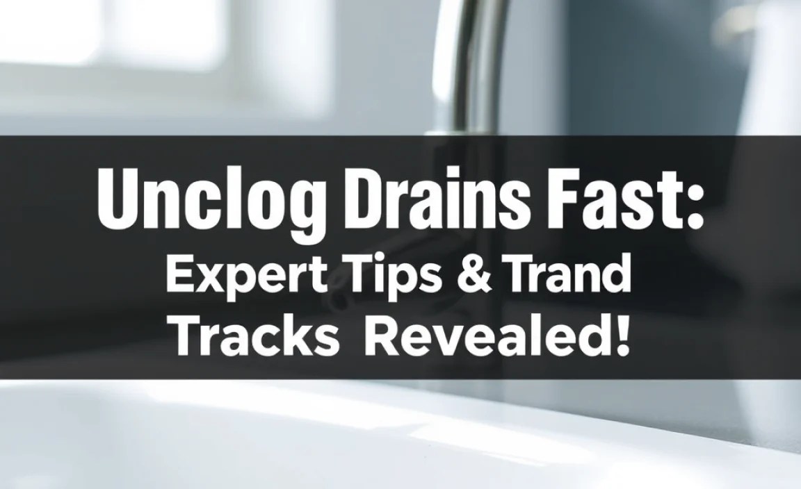 Maintaining Healthy Drains