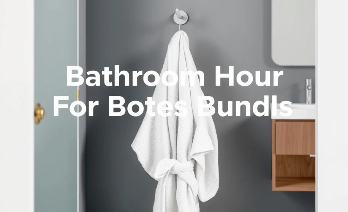 Maintaining Your Bathroom Hooks
