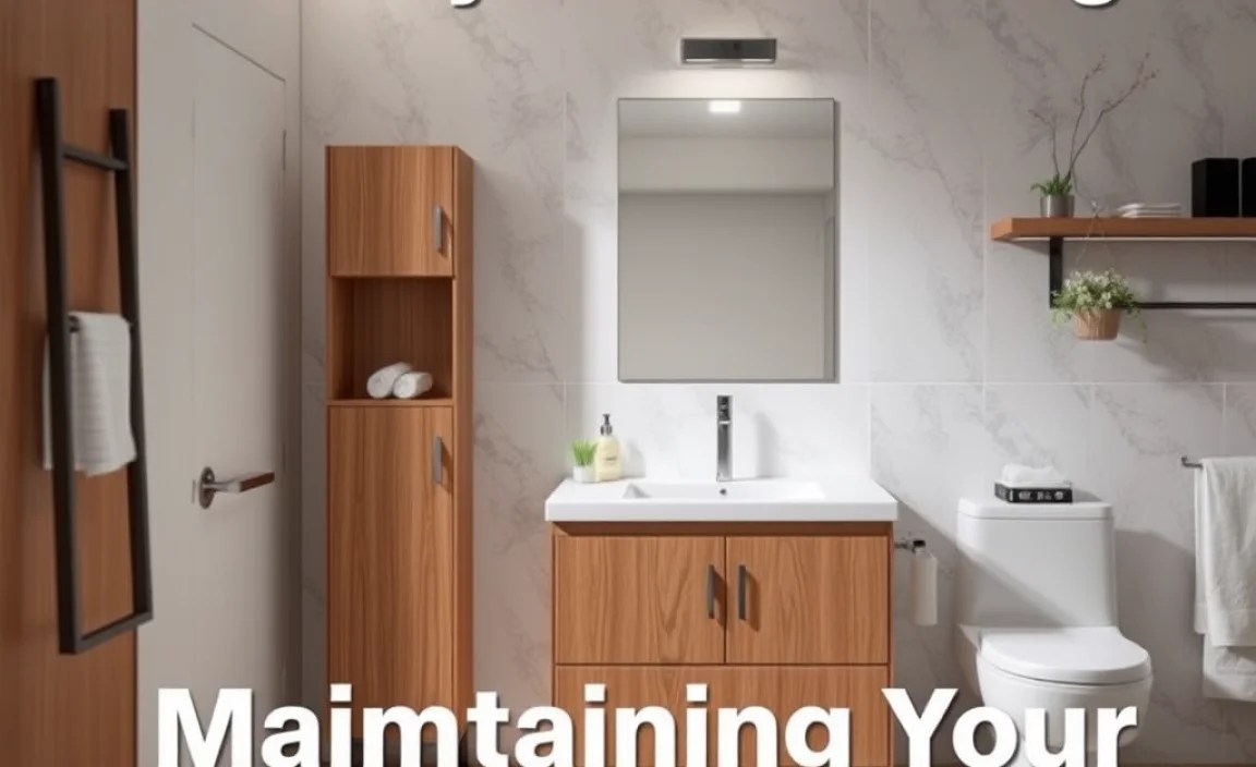 Maintaining Your Bathroom Vanity