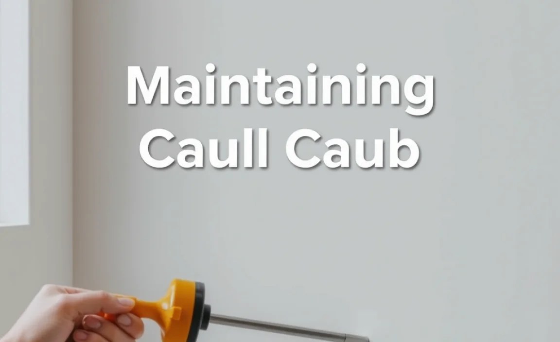 Maintaining Your Caulk Job