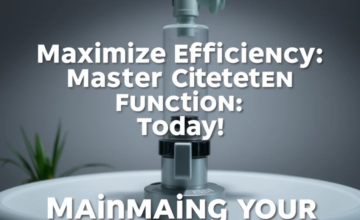 Maintaining Your Cistern