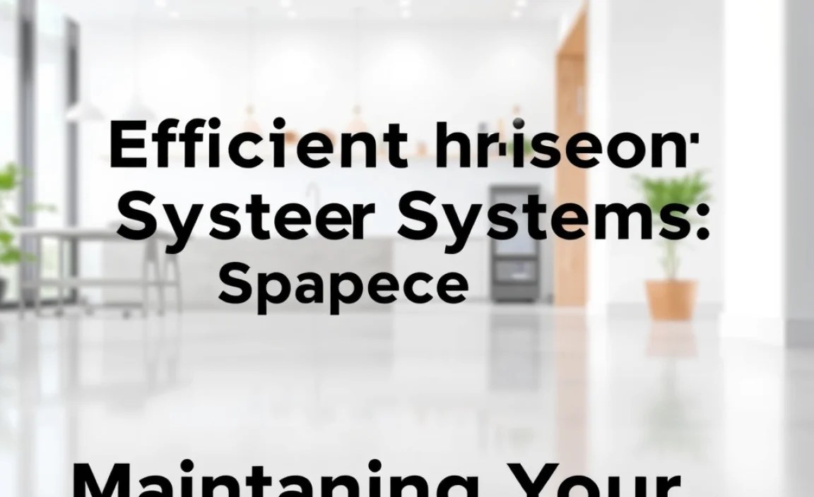 Maintaining Your Floor Waste System