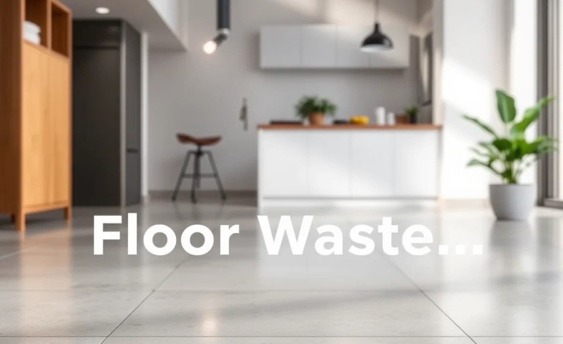 Maintaining Your Floor Waste System