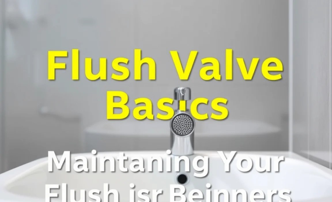 Maintaining Your Flush Valve