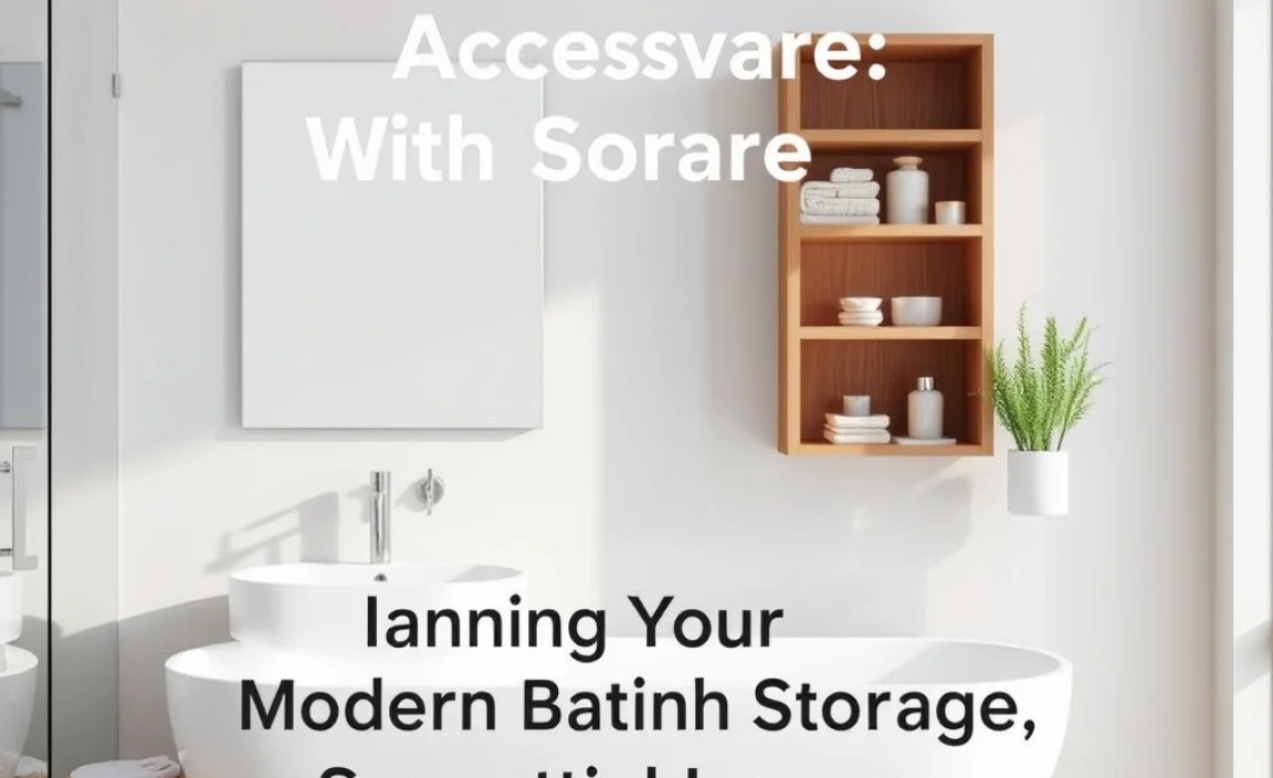 Maintaining Your Modern Bathroom Storage