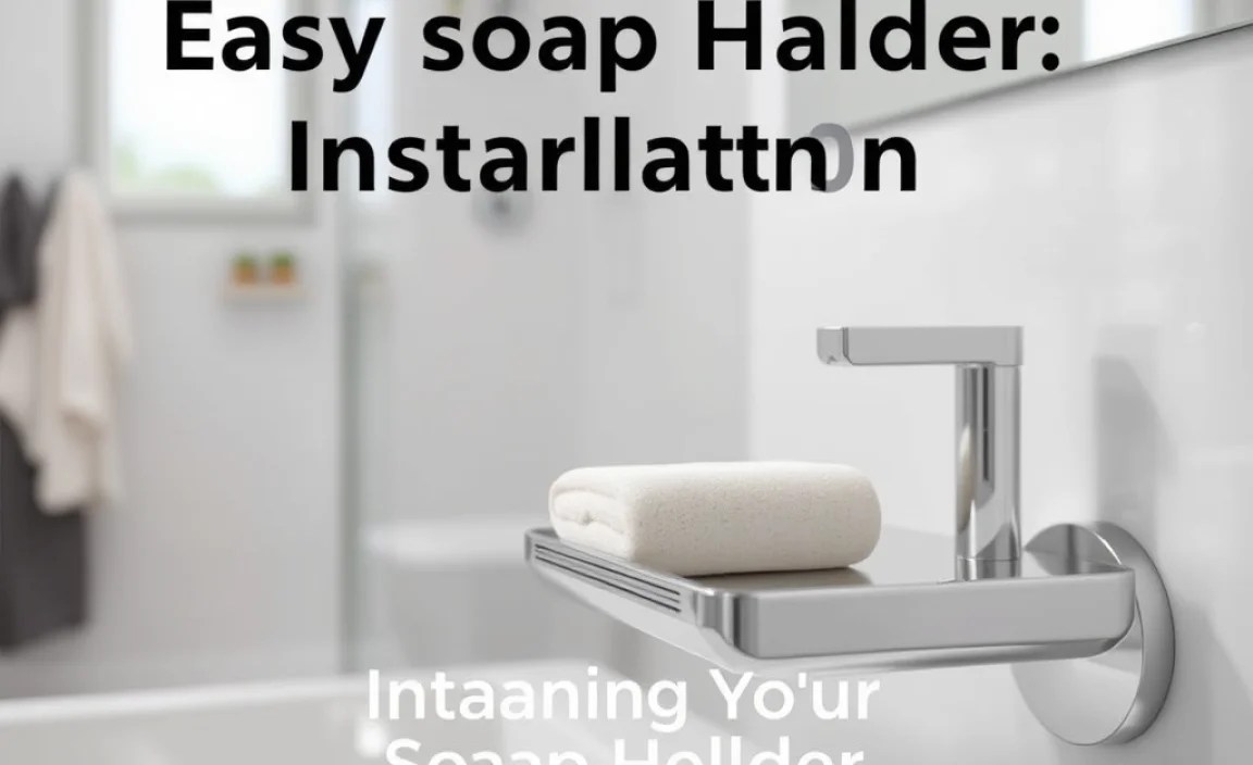 Maintaining Your Soap Holder