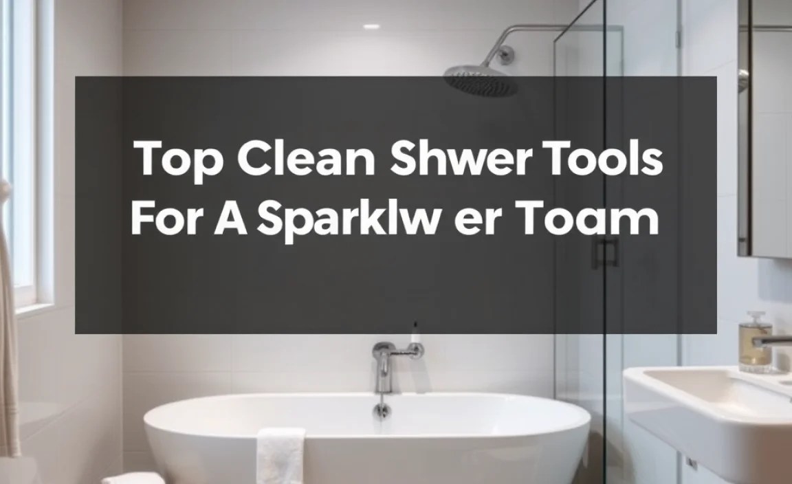 Maintenance and Care for Shower Cleaning Tools