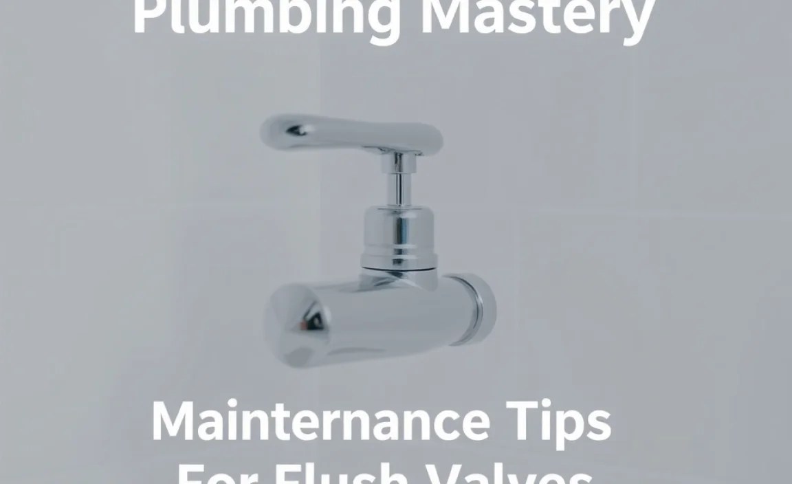 Maintenance Tips For Flush Valves