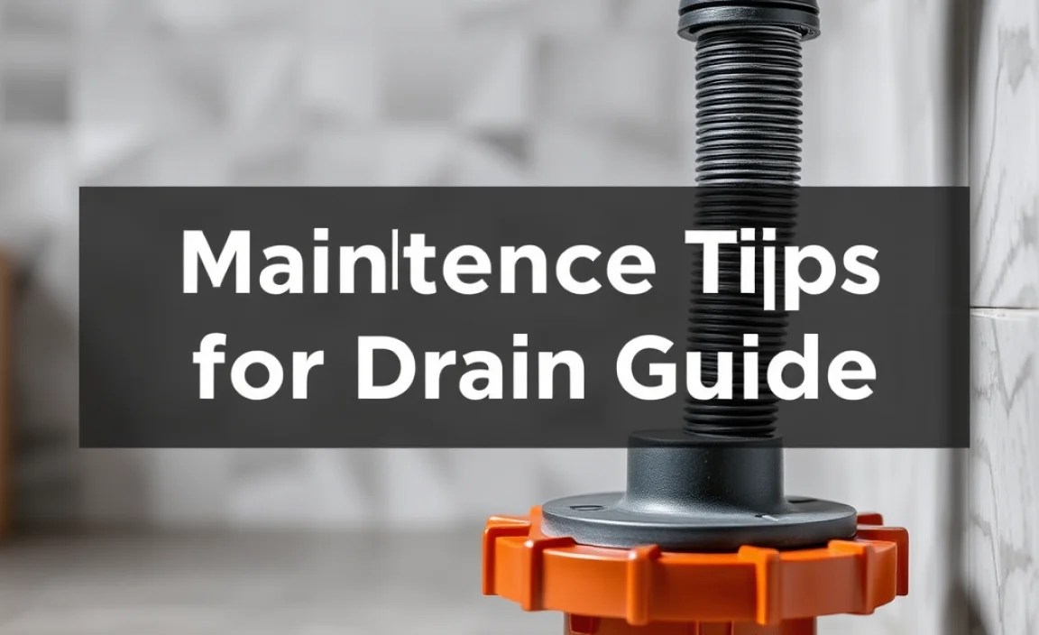 Maintenance Tips for Your Drain Guide