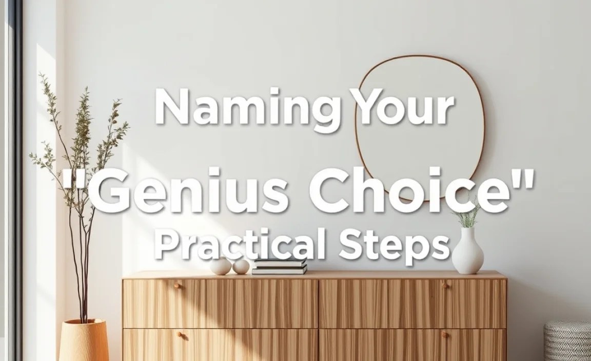 Making Your “Genius Choice”: Practical Steps