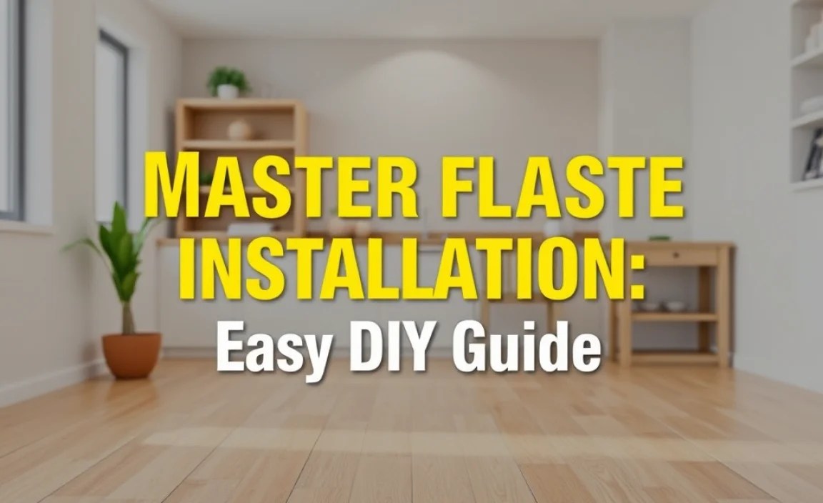 Master Floor Waste Installation: Easy DIY Guide