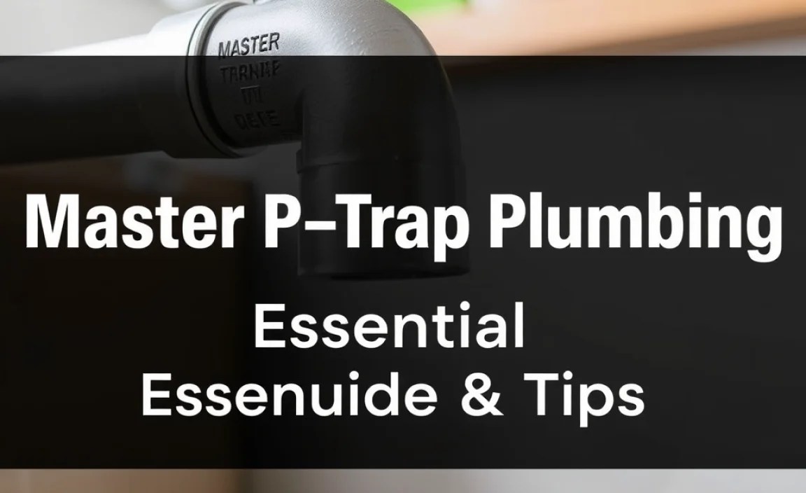 Master P-Trap Plumbing: Essential Guide & Tips