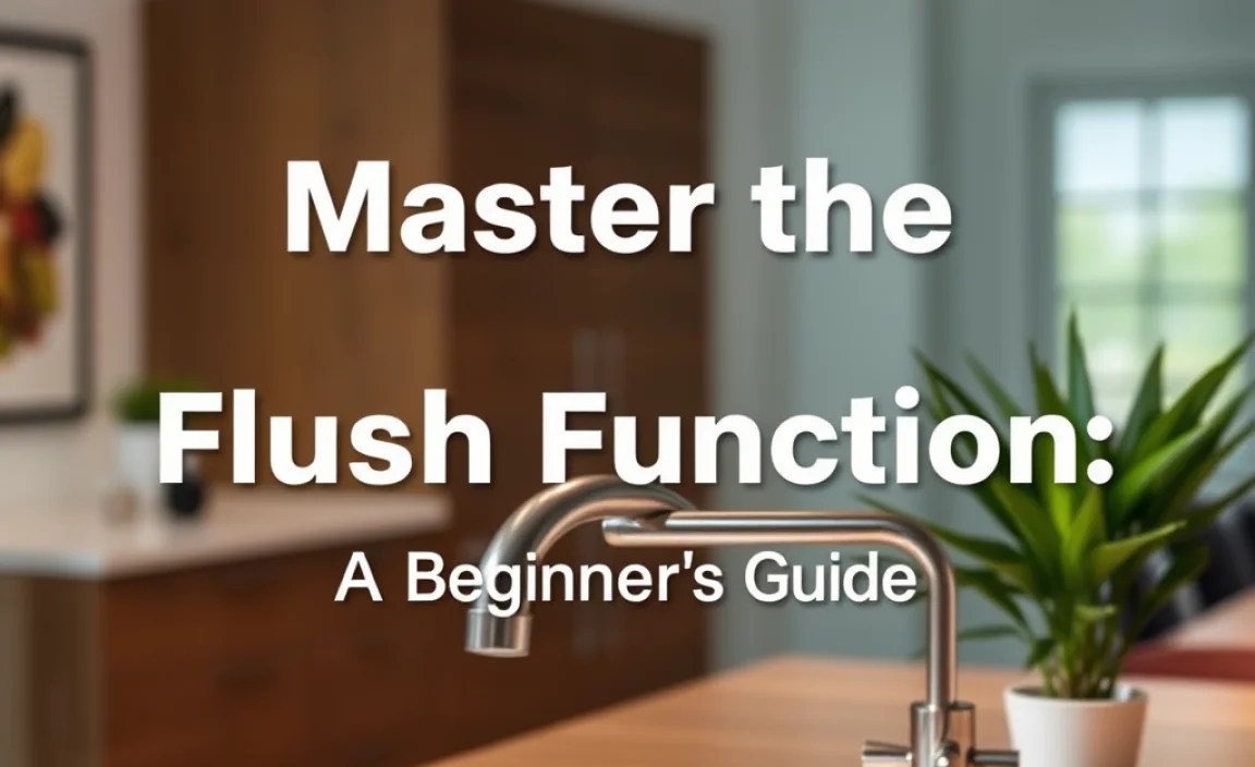 Master the Flush Function: A Beginner’s Guide