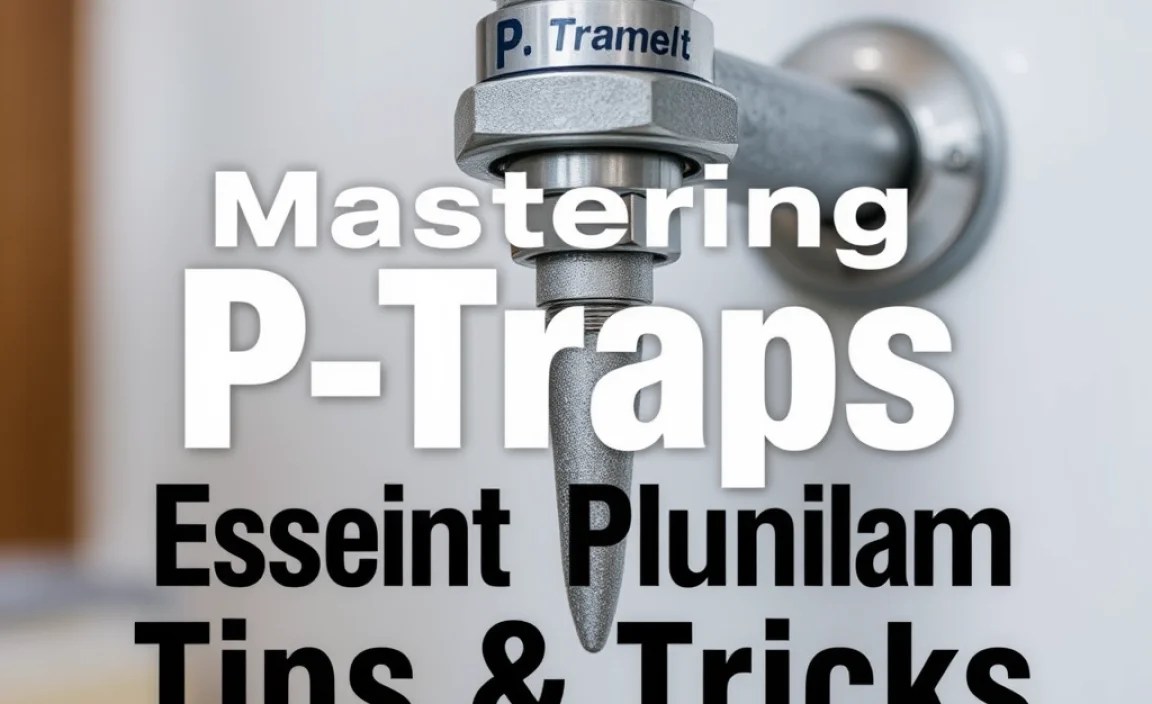 Mastering P-Traps: Essential Plumbing Tips & Tricks