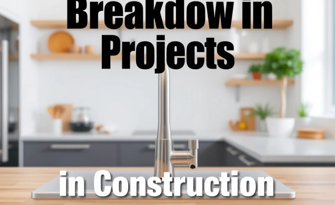 Mastering Sink Breakdown in Construction Projects