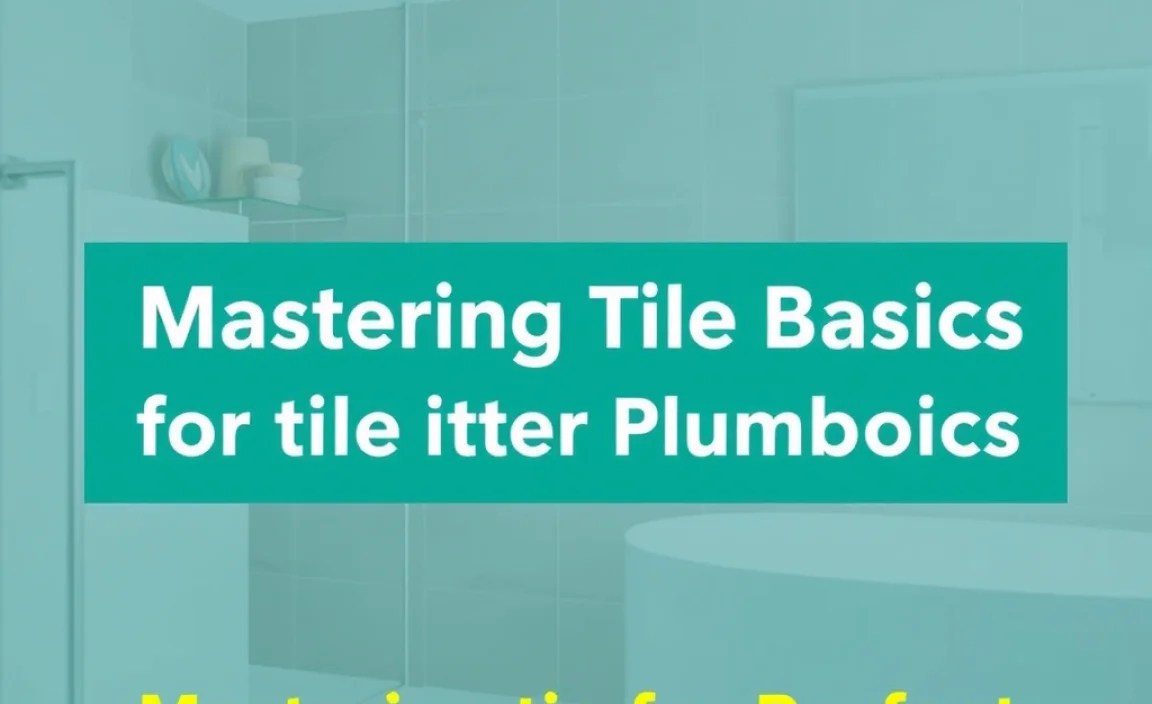 Mastering Tile Basics for Perfect Plumbing Projects