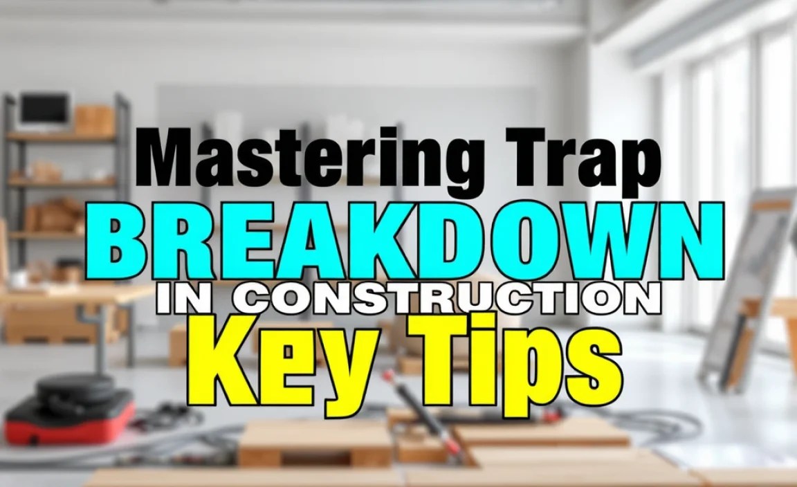 Mastering Trap Breakdown in Construction: Key Tips