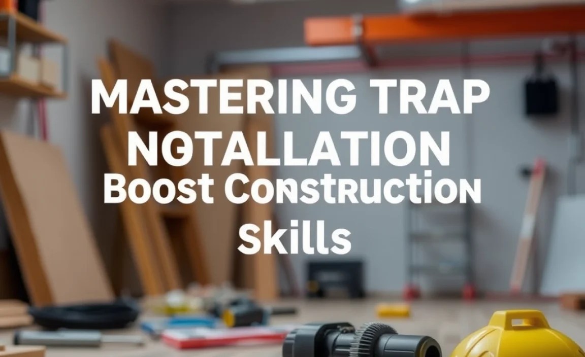 Mastering Trap Installation: Boost Construction Skills