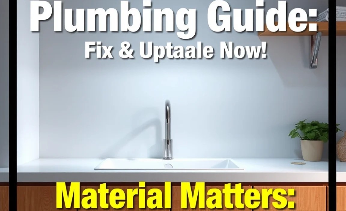 Material Matters: Sink and Pipe Choices