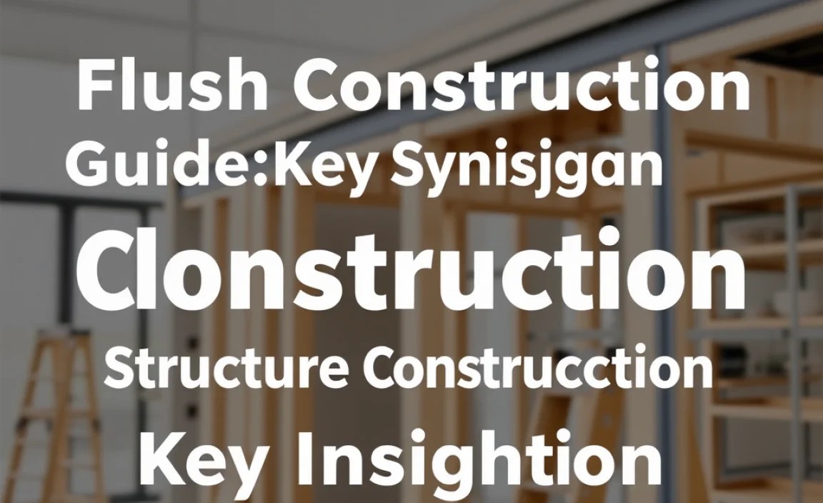 Materials in Flush Structure Construction