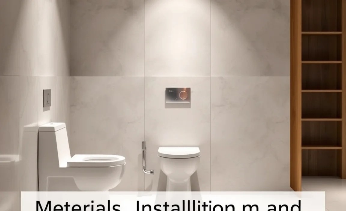Materials, Installation, and Maintenance Considerations