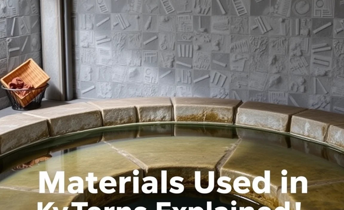 Materials Used in Cisterns