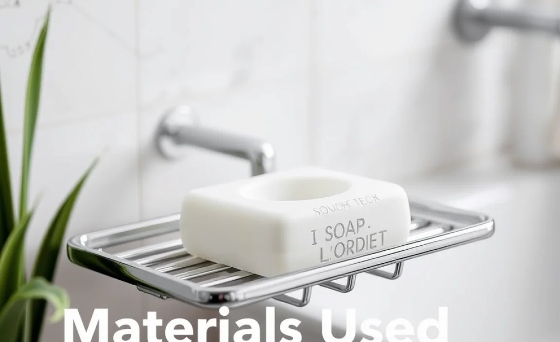 Materials Used in Soap Holders
