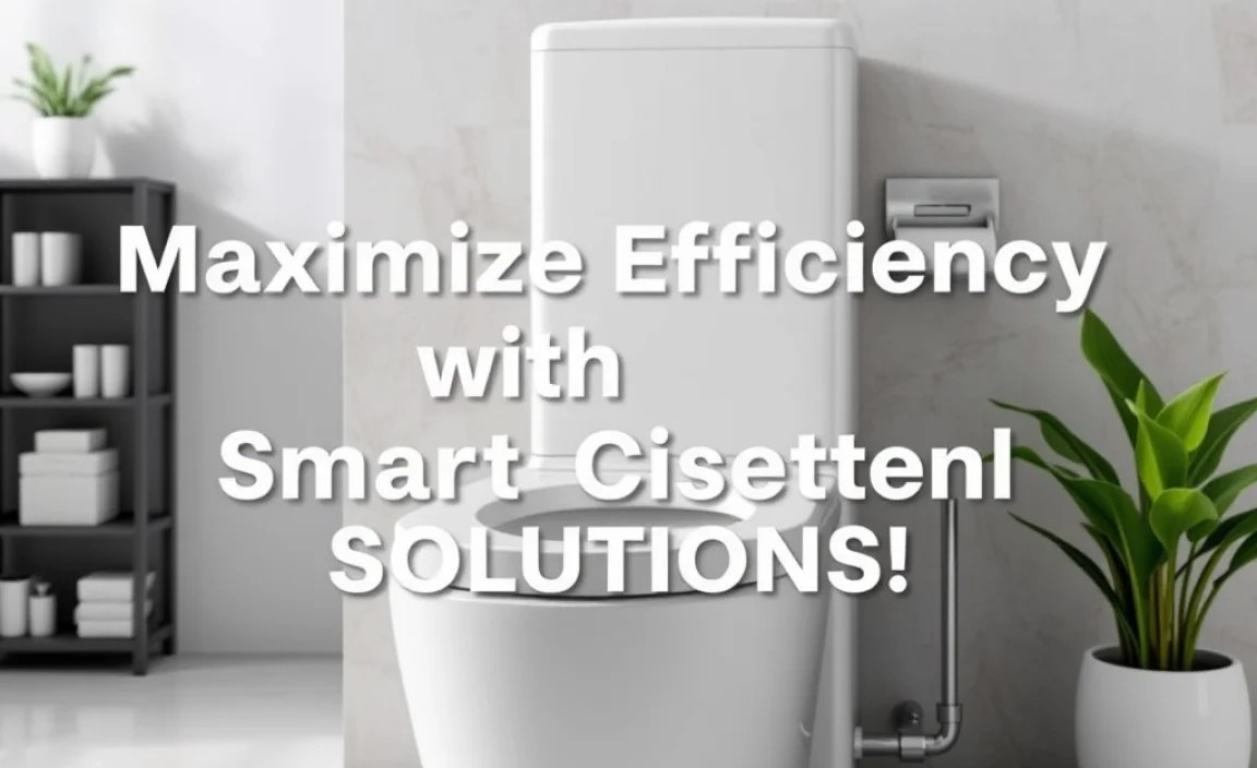 Maximize Efficiency with Smart Cistern Solutions!