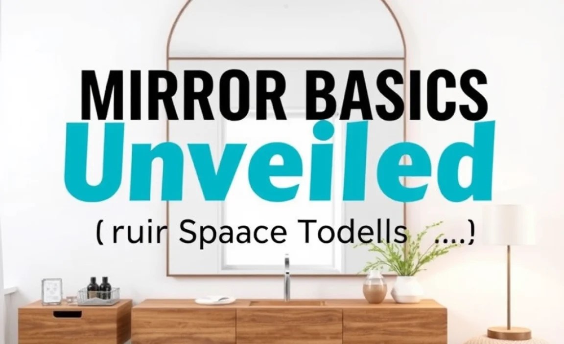 Mirror Basics Unveiled: Transform Your Space Today!