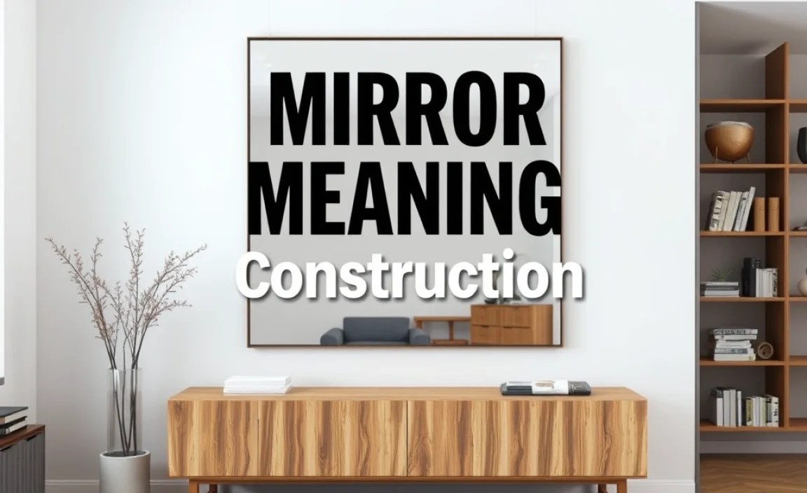 Mirror Meaning In Construction: Essential Guide