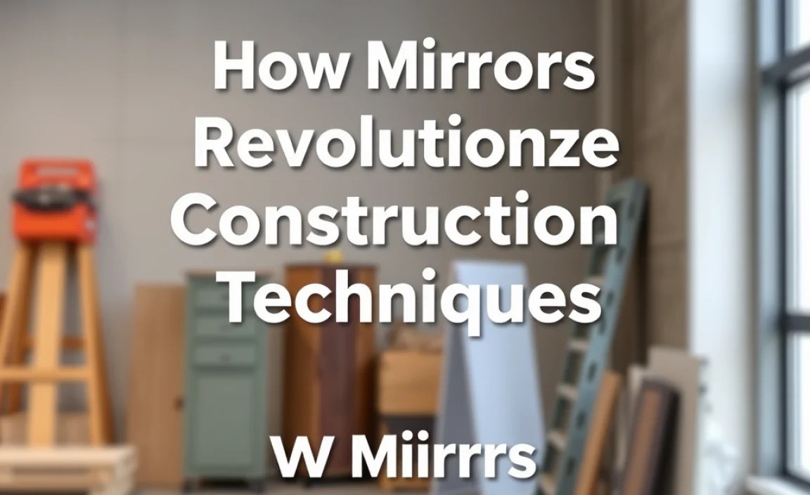 Mirrors In Construction Tools