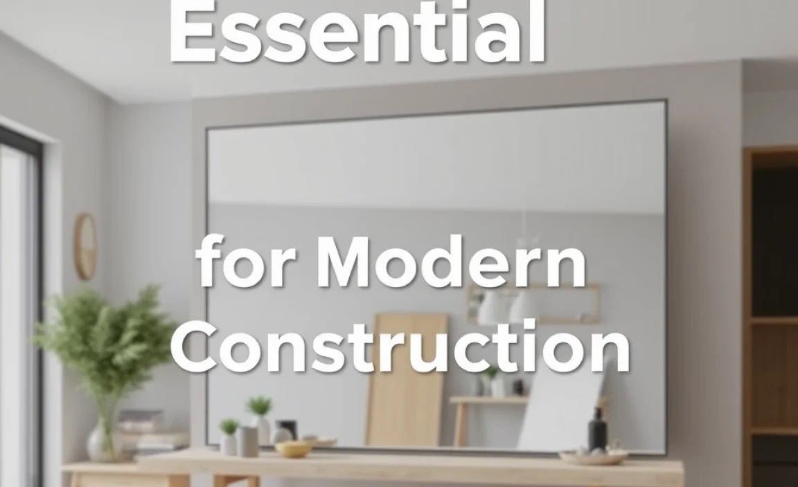 Mirrors in Different Construction Projects