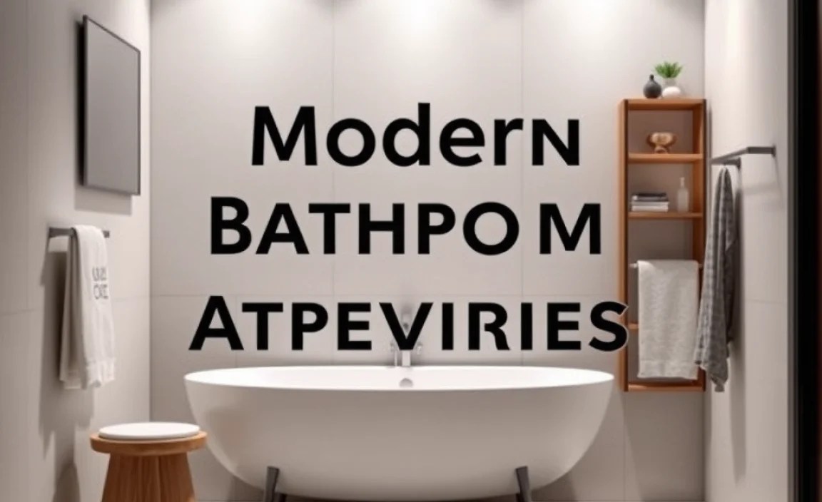 Modern Bathroom Accessories Top Picks: Essential Upgrade