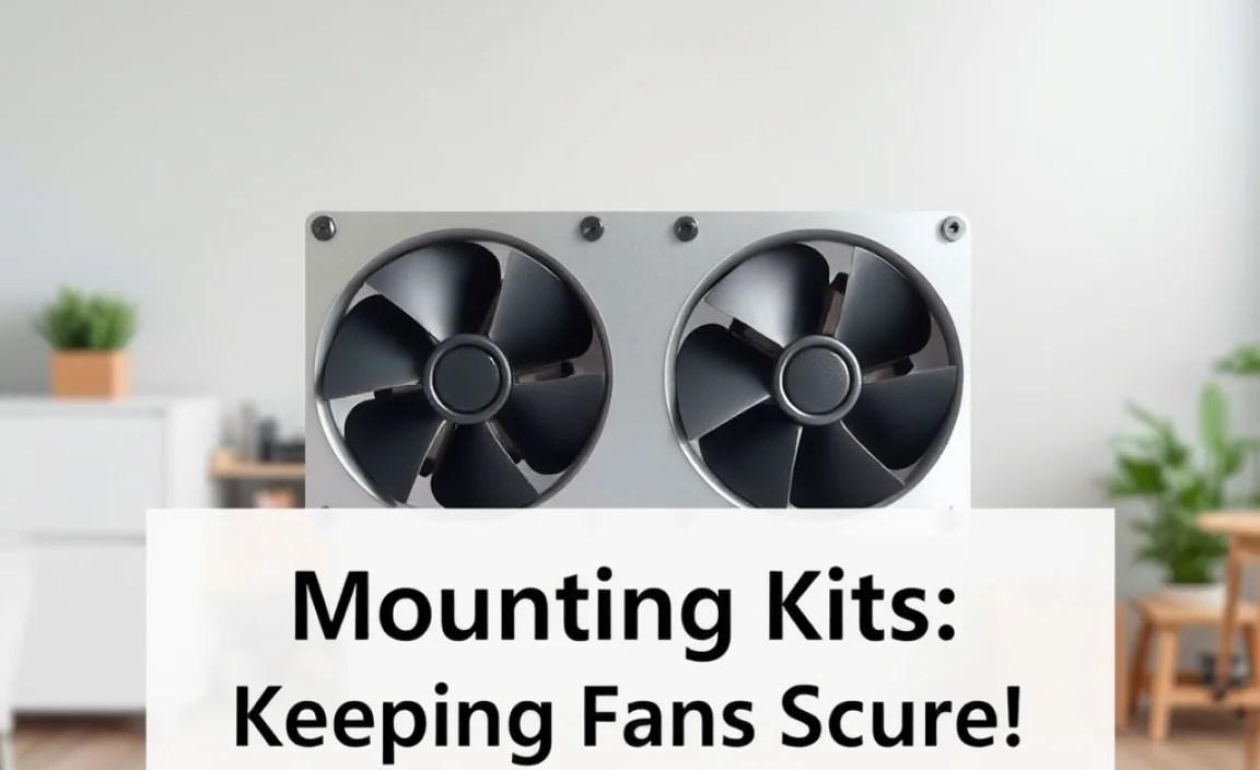 Mounting Kits: Keeping Fans Secure