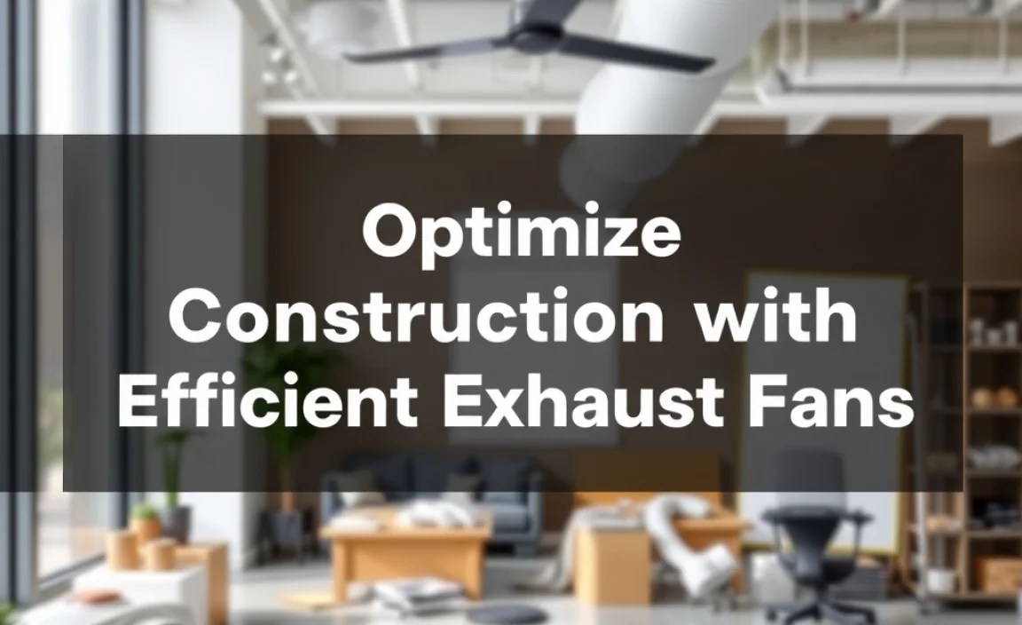 Optimize Construction with Efficient Exhaust Fans