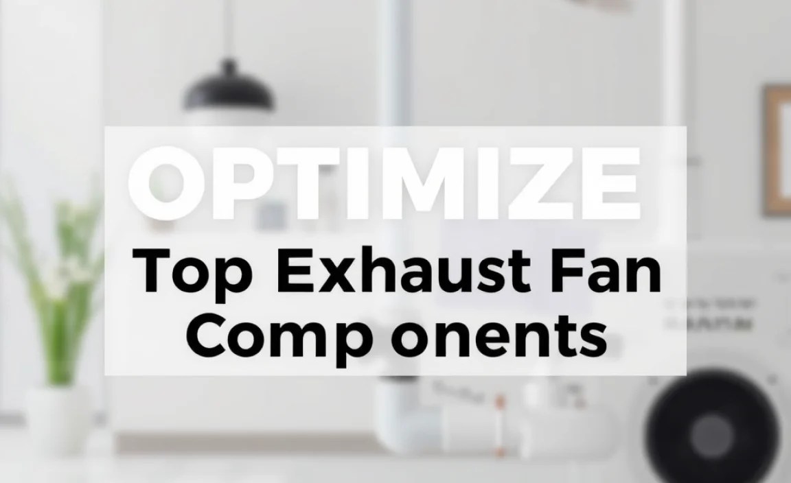 Optimize Plumbing with Top Exhaust Fan Components