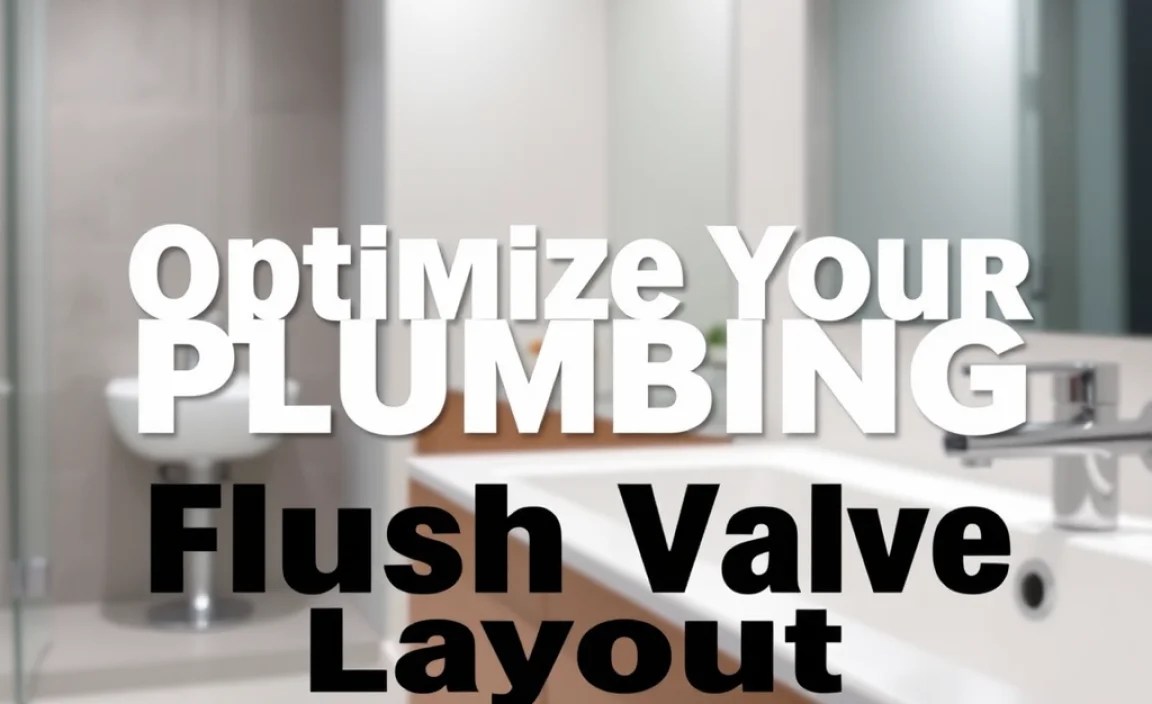 Optimize Your Plumbing: Flush Valve Layout Guide