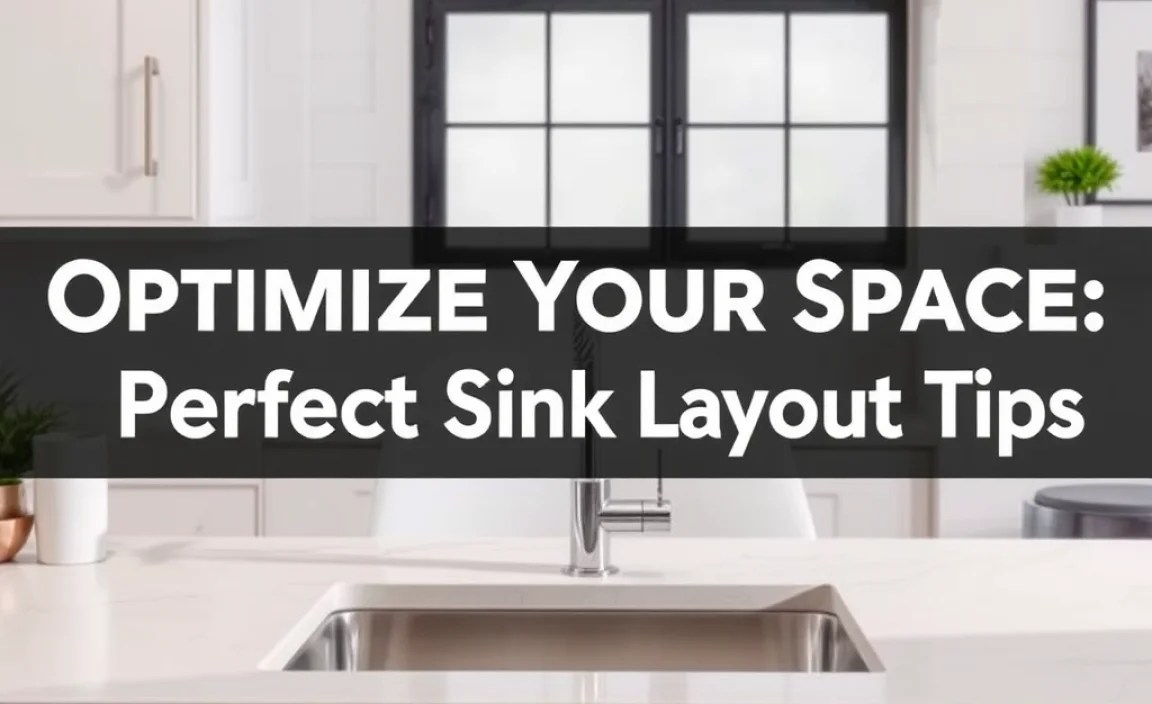 Optimize Your Space: Perfect Sink Layout Tips