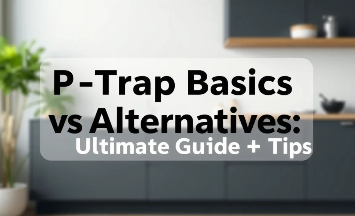 P-Trap Basics vs Alternatives: Ultimate Guide & Tips