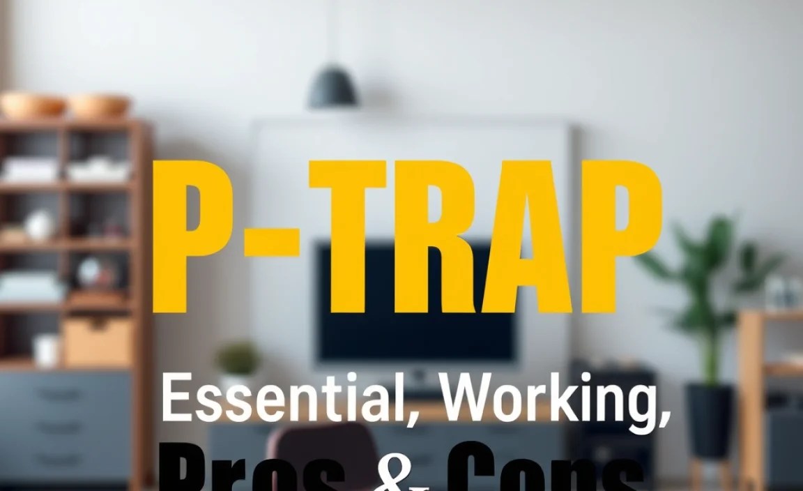 P-Trap: Essential Working, Pros & Cons