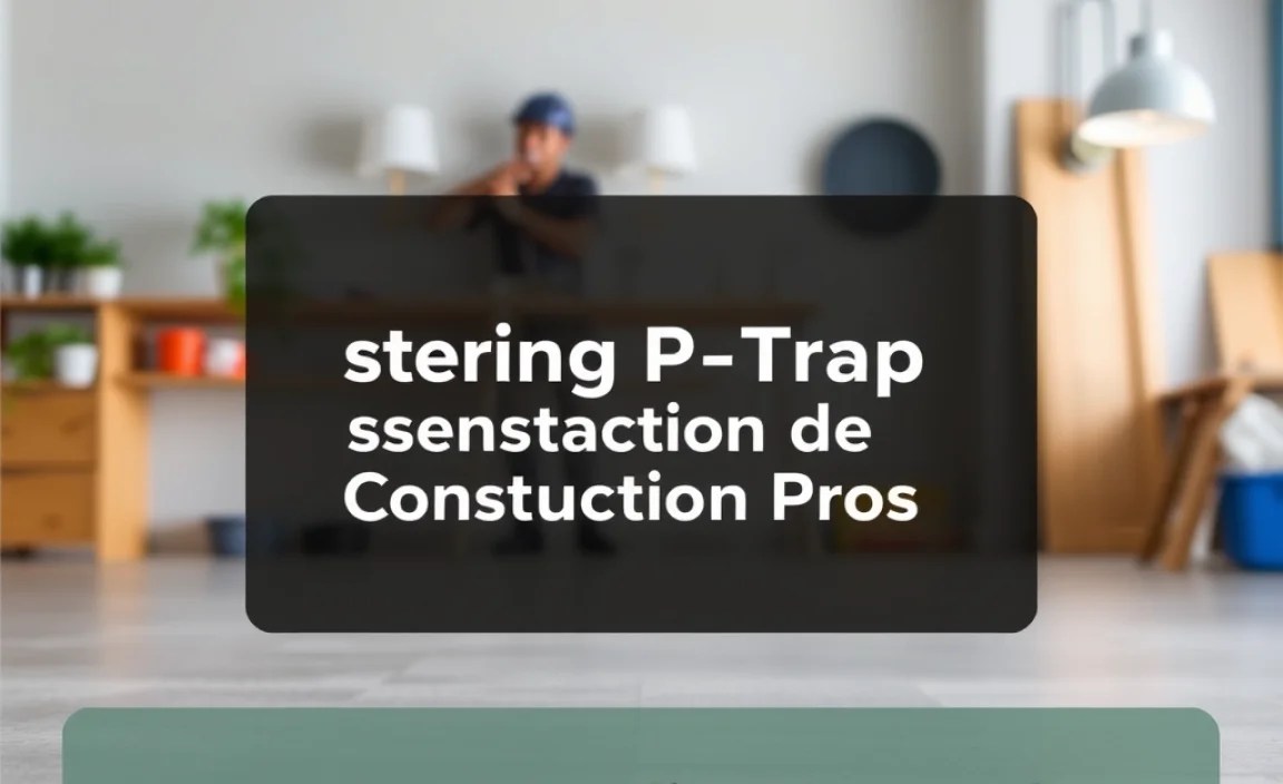 P-Trap Installation Overview