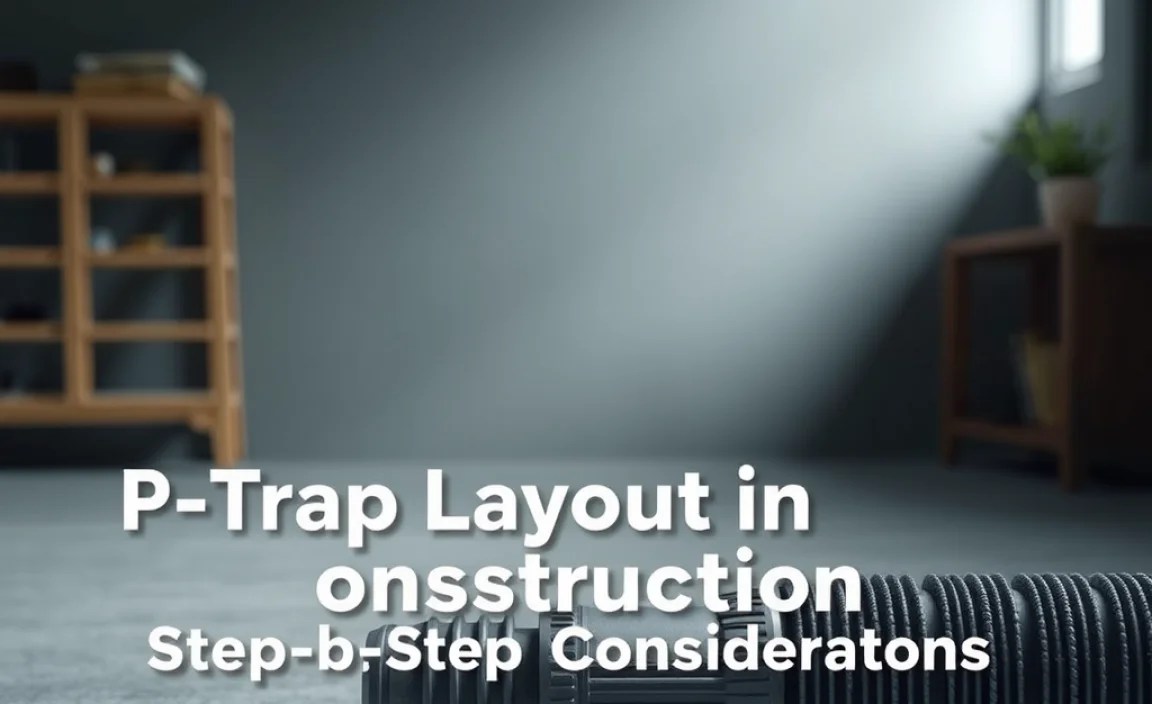 P-Trap Layout in Construction: Step-by-Step Considerations