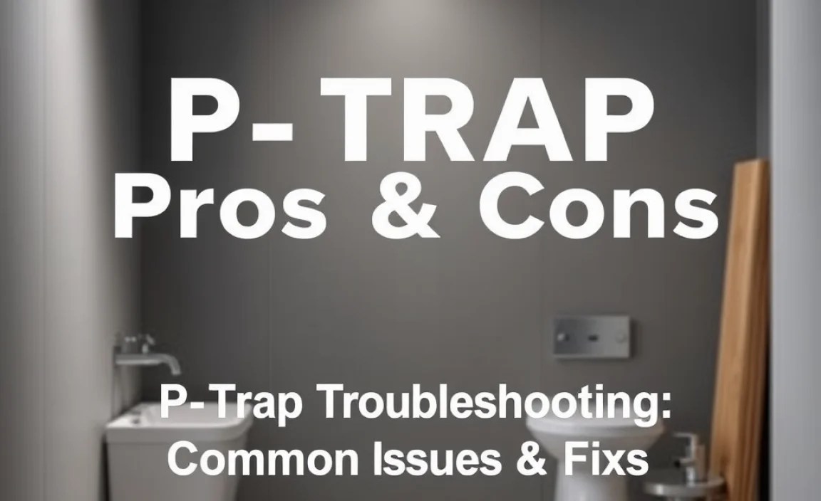 P-Trap Troubleshooting: Common Issues &amp; Fixes