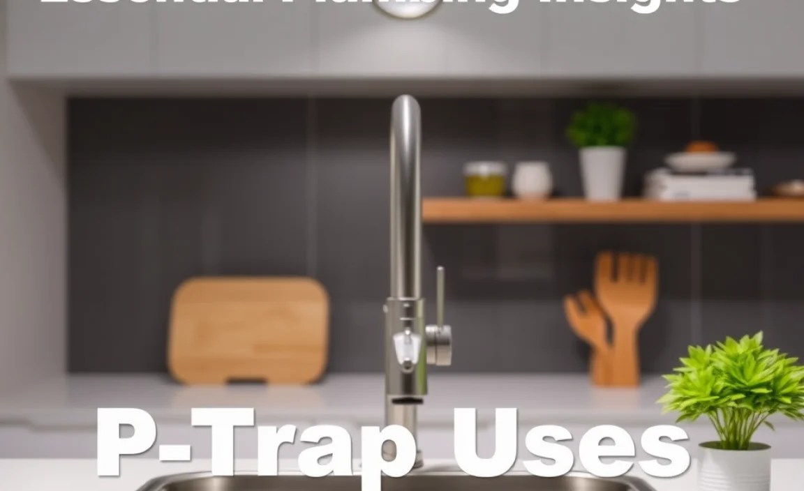 P-Trap Uses in Kitchens
