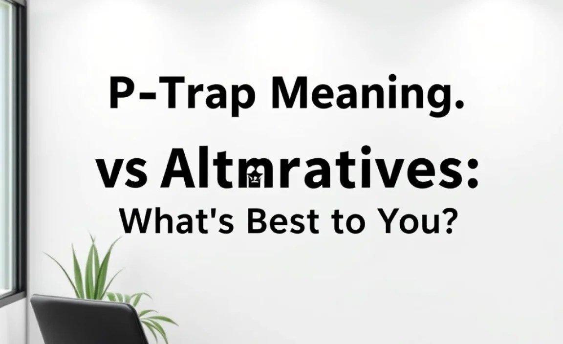 P-Trap Vs Alternative: A Quick Comparison