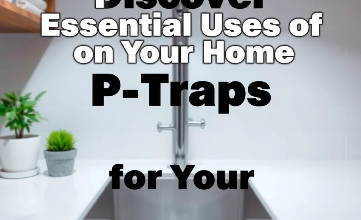 P-Traps Preventing Clogs