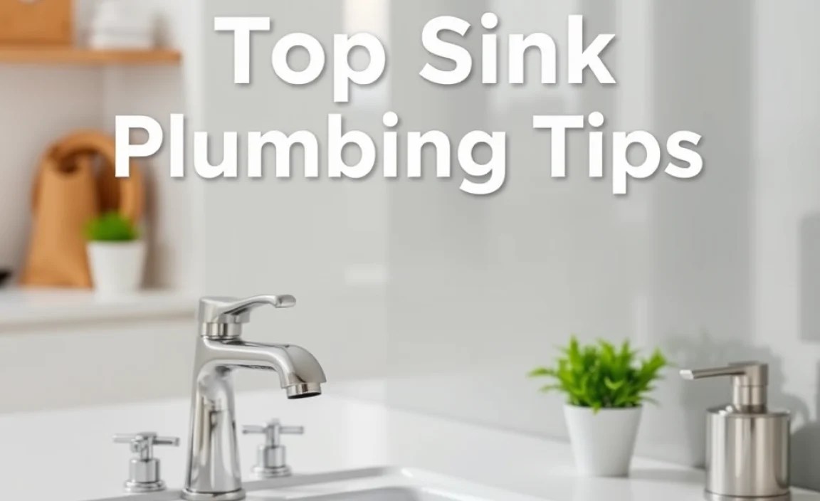 Pipe Systems in Sinks