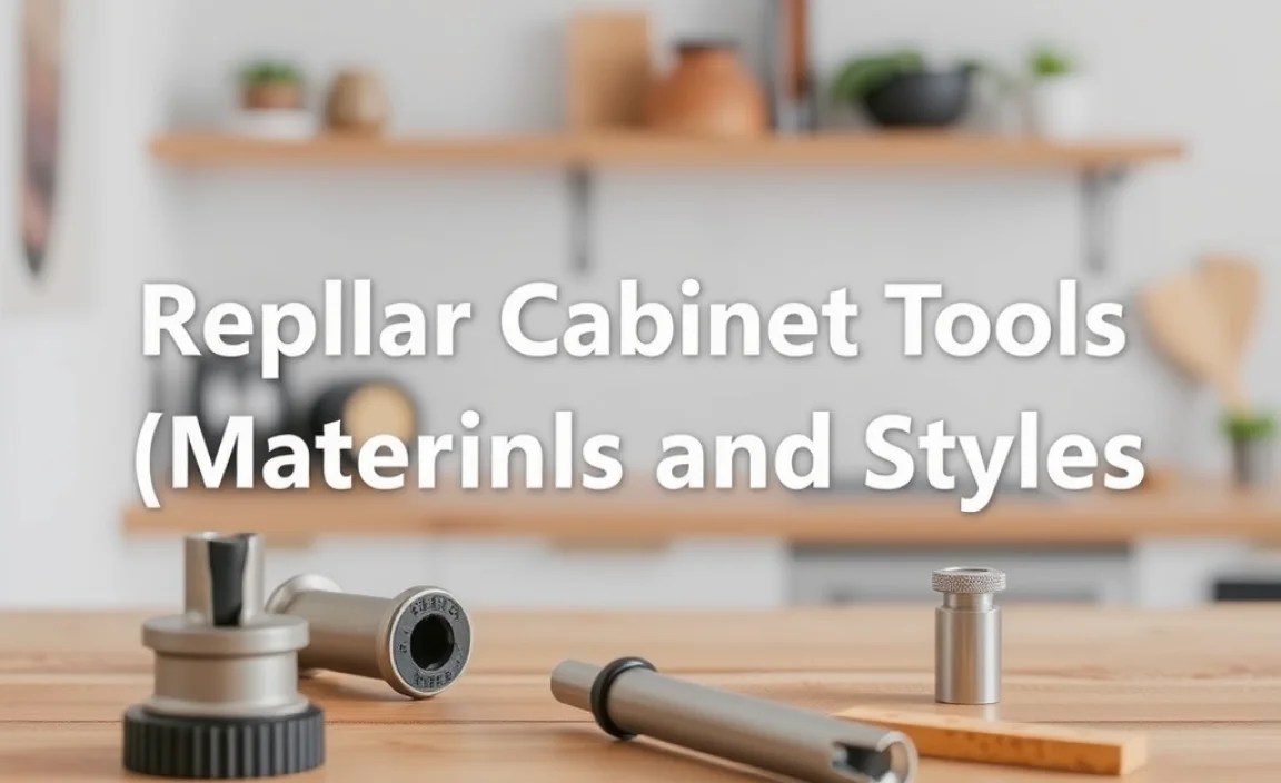 Popular Cabinet Tool (Hardware) Materials and Styles
