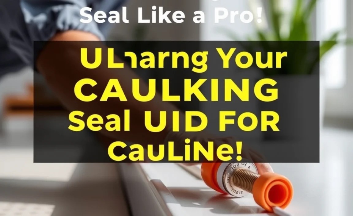 Preparing Your Surface for Caulking